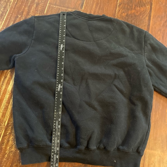 NASCAR Scott Riggs Racing Sweatshirt Valvoline #10 Black Medium - Picture 4 of 4